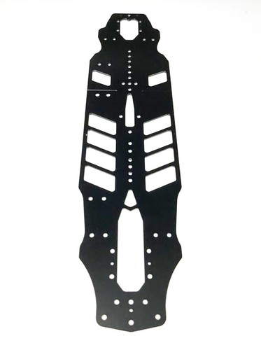 3RACING SAK-A566 Light Weight ALLOY Chassis For Advance 20M S RC 1/10 Car - Picture 2 of 2