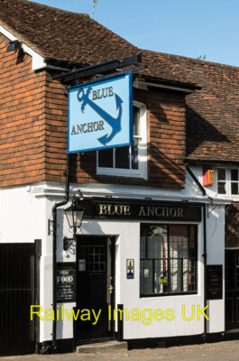 Photo Pub 12x8 (A4) The Blue Anchor c2014