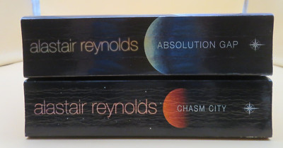 Alastair Reynolds 2 Book Set Chasm City Absolution Gap Paperback 1st 2001 2003