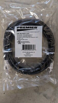 Premier 10ft Cat 5e patch Cords