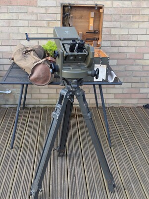 Ex Military Binoculars Old Vintage EX Military Observation