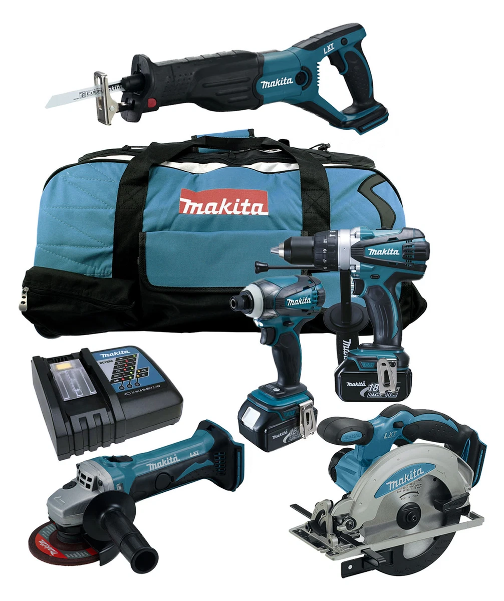MAKITA Akku Schlagbohrschrauber DHP458 RTJ Akkuschrauber 18V LXT