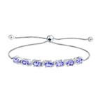 Emerald Sapphire Bolo Tennis Natural Gemstones Amethyst Tanzanite Created