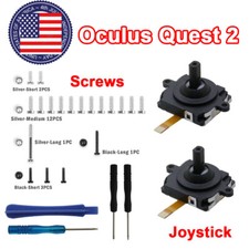19X Screws  3D Rocker Analog Joystick Thumbstick For Oculus Quest 2 Controller