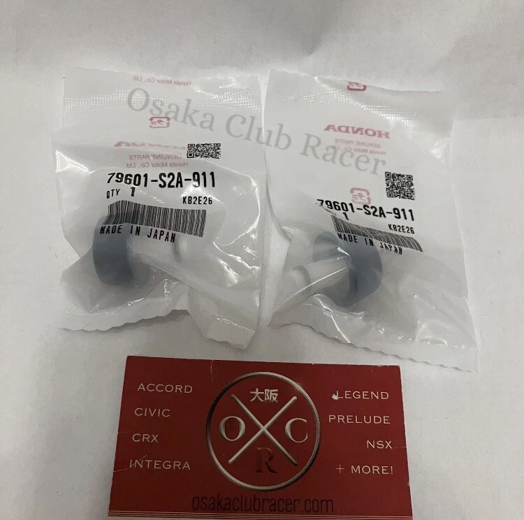 Nuevo juego de 2 perillas de control de clima OEM Honda S2000 2002-09 AP1 AP2 79601-S2A-911 Foto 3 de 3