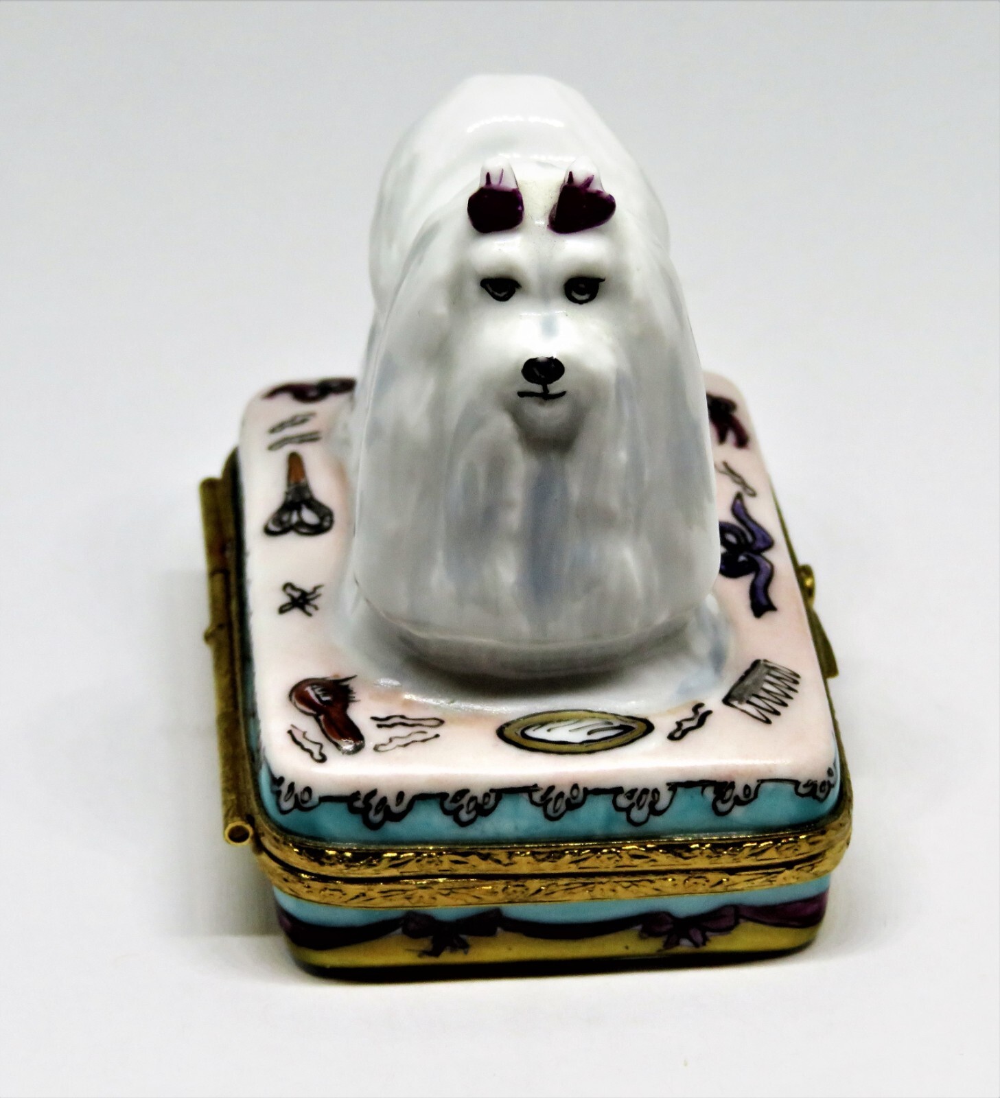 LIMOGES FRANCE BOX - ARTORIA - ACCESSORI MALTESE PER CANI E TOELETTATURA - CUCCIOLO - LE foto 2