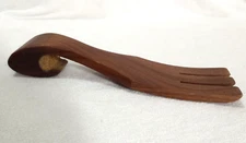 Vintage MCM Teak Wood Salad Server Fork Replacement Single Modern Danish 7.5"