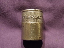 Snap-On 3/8" Drive, 12 Point, 1/2 Shallow Socket. F160 Good Condition. USA