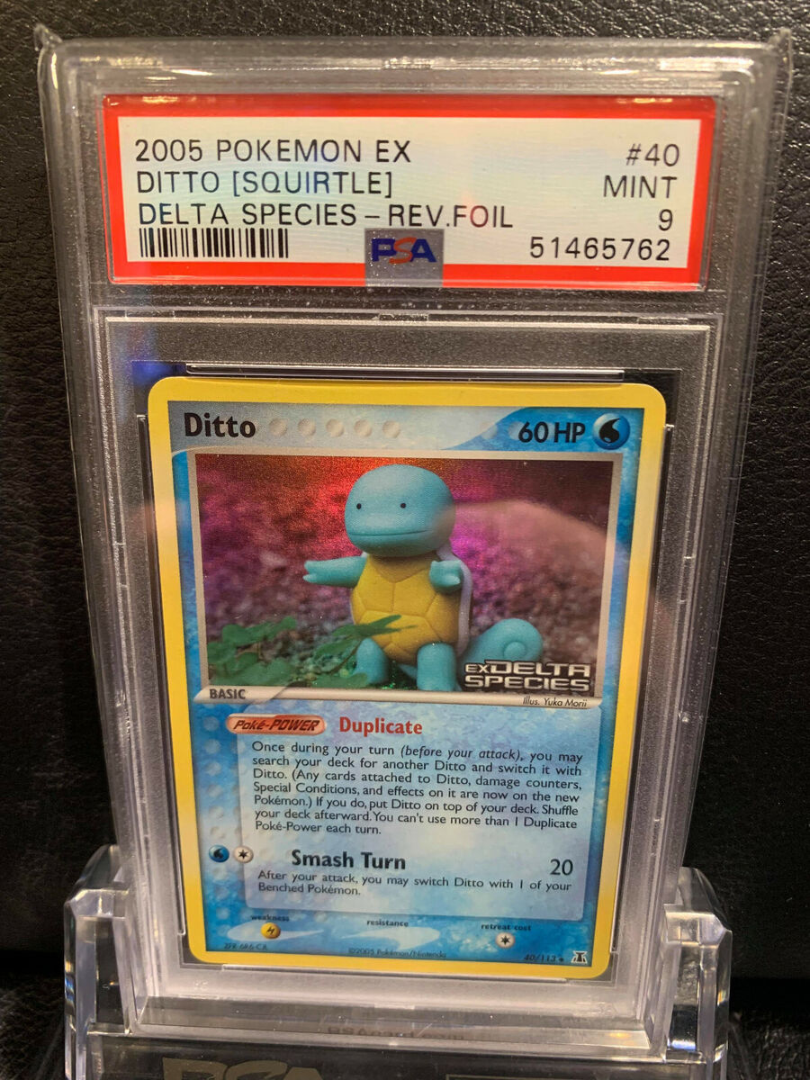 Ditto EX Delta Species Pokemon Card