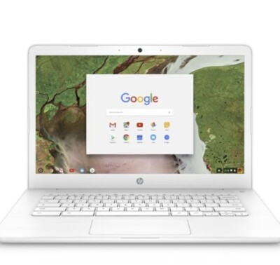 HP Chromebook Laptop Notebook Snow White 14 FHD