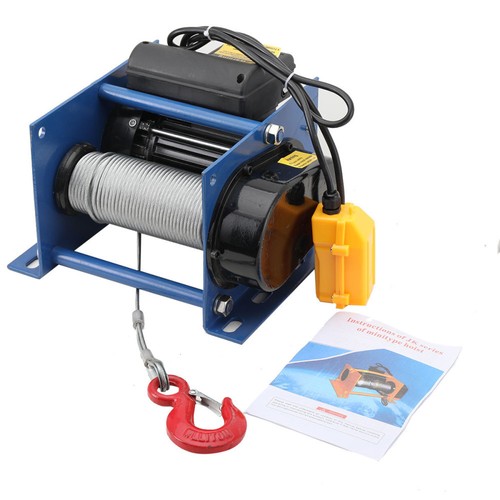 Electric Hoist 200-400 kg Crane Winch Electric Hoist Winch 200kg-400kg Durable - Picture 2 of 12