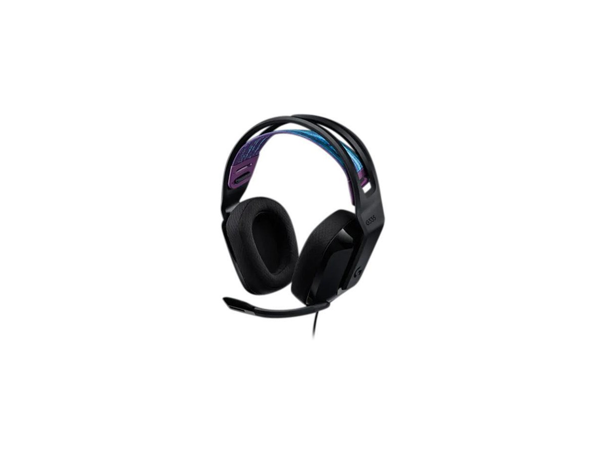 Logitech G335 Wired Gaming Headset, with Flip to Mute Microphone