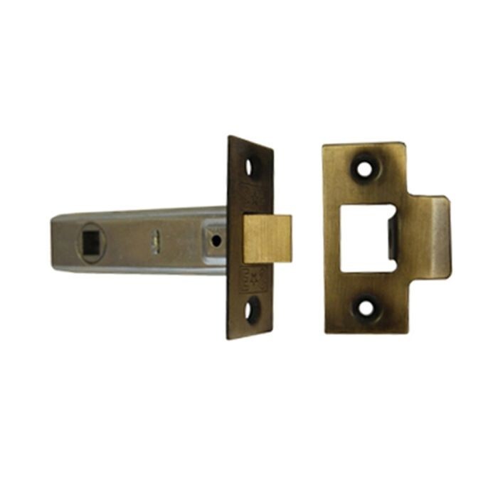 Carlisle Brass Contract Tubular Latch 64mm Florentine Bronze TL1FB