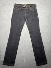 Soho Babe Love Life Women Blue Denim Jeans 7 Beautiful Multi Colored Patchwork