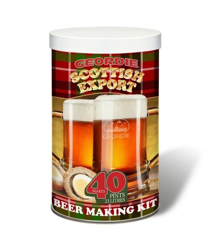 Geordie Scottish Export Bitter 40 PINTS Beer Making Kit Home Brew