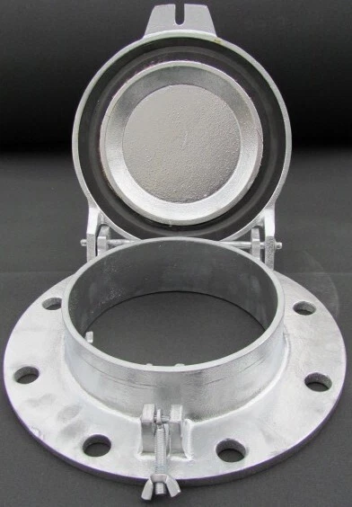 Locking Gauge Hatch, Model SLH, Aluminum Cast, 8" Bolt On, W/ BOLT UP KIT - Image 2 of 4