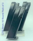 Pack of 3 CZ 75/85/SP-01 Fullsize Shadow 2 9mm 10 Round RD Blued Steel Magazine