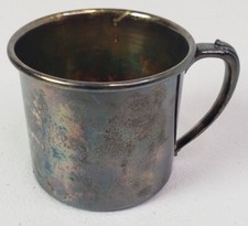ONEIDA Silversmiths Baby Cup - Silverplate - Engravable