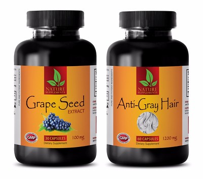 Immune essential blend - GRAPE SEED EXTRACT - ANTI GRAY HAIR COMBO - coenzyme a