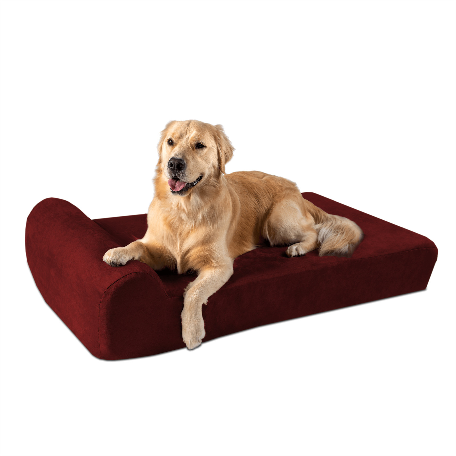 Big Barker Orthopedic Dog Bed: Headrest Edition. For Large And Xl Dogs.