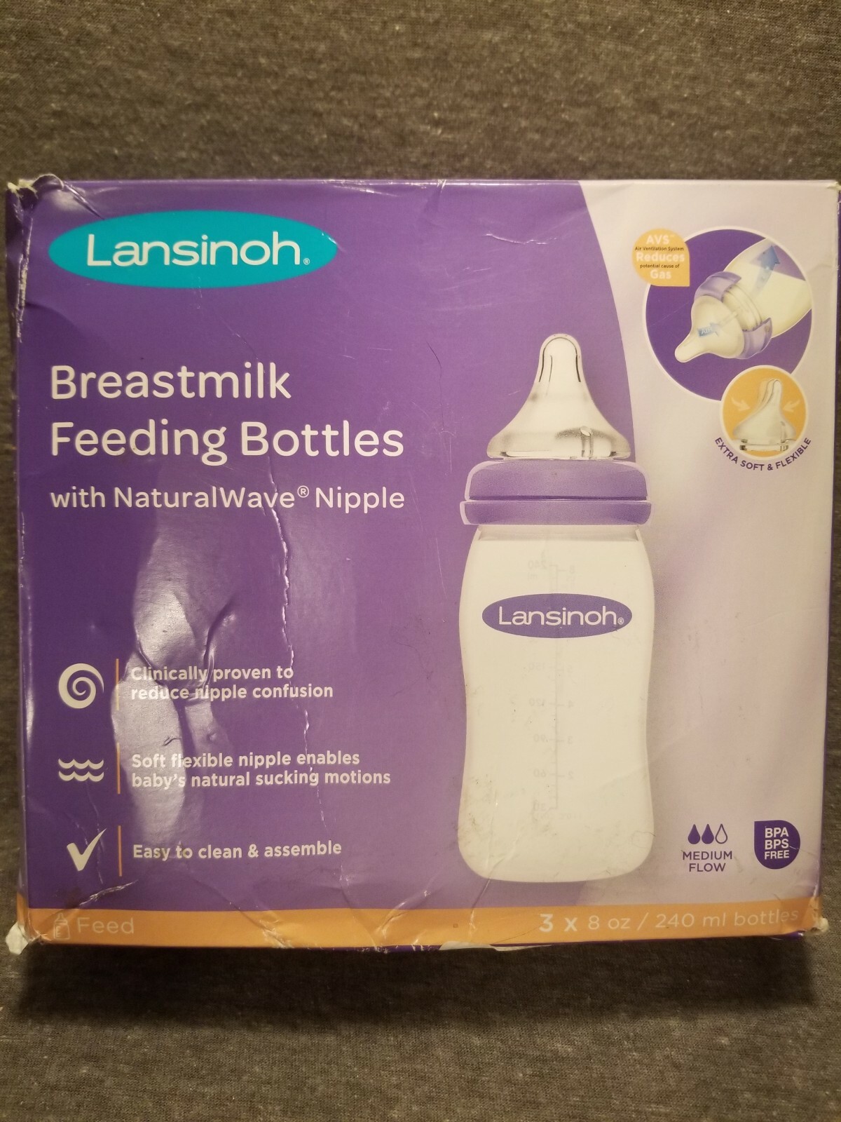 lansinoh momma bottle 8oz