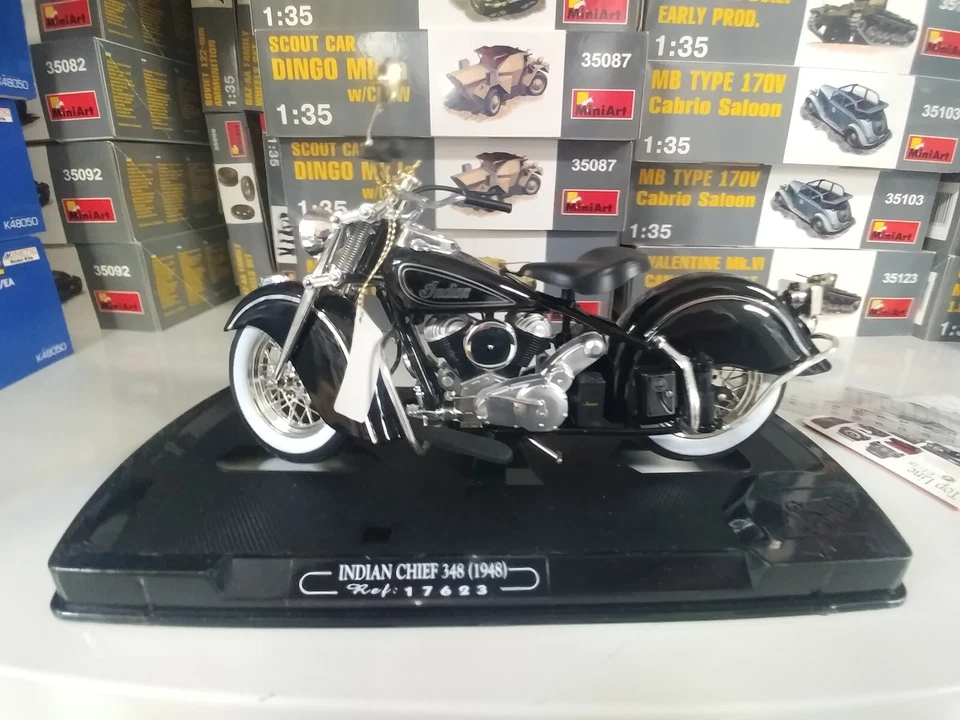 Guiloy  #17623 1/10 INDIAN CHIEF 384 (1948) / BLACK   - Image 4 of 4