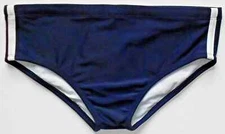 Multi Sea Navy Blue Sport Fitness Briefs Size P NWOT