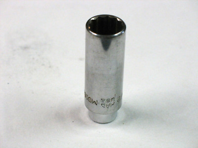 Mac Tools 1/2'' 12 Point 1/4'' Drive Deep Chrome Socket MD162R