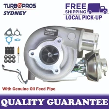 Turbo Charger+Oil feed Pipe For Nissan Patrol GU ZD30 3.0L Fits CRD 2007 Onwards
