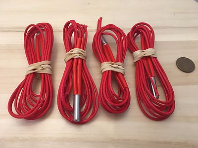 4 pcs Reprap 24V 40W Ceramic Cartridge Heater for 3D Printer Prusa Mendel up C19