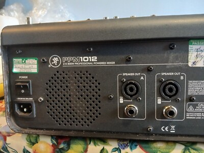 Mackie PPM1012 Powered Mixer | eBay