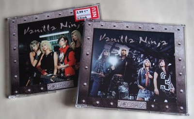 VANILLA NINJA / MEGAMIX 2 CDs / SINGLE + ENHANCED SINGLE / EURO POP / NEW / NEU