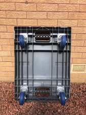 dolly trolley heavy duty 400-500kg werehouse cart platform mover skate 600x400mm