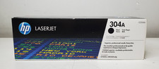 New/Sealed HP LaserJet 304A Black Print Cartridge CC530A