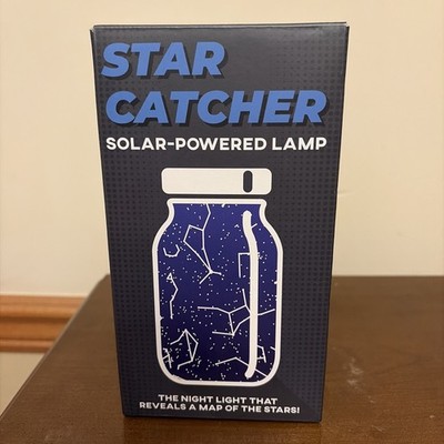 Solar Powered Lamp Astrology Star Signs Star Catcher Night Sky Space Stars Jar