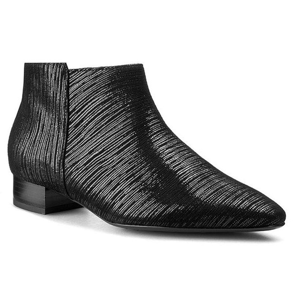 Women Peter Kaiser Boots Black Nubuck 37