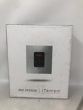 Mr Steam iTempo Square Steam Shower Control and Steamhead in Polished Chrome