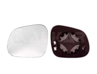 ALKAR Spiegelglas Außenspiegel 6431059 für SEAT ALTEA XL 5P1 5P5 5P8 beheizbar