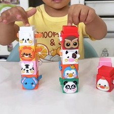 6/12x Stacking Toys Blocks Learning Toys Gifts Dev L3D0 ToysQ2 Sensory G9F4