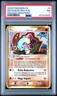 2006 POKEMON EX DRAGON FRONTIERS #4 MEGANIUM-REVERSE FOIL PSA 7