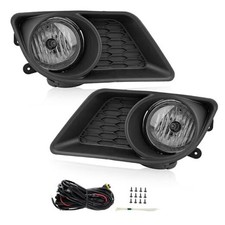 , Fog Lights Fit For 2011 2012 2013 2014 Charger Smoke Black Bezel Smoke Lens
