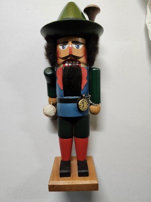 Vintage Steinbach Volkskunst Nutcracker, Beer Stein, Octoberfest, Germany