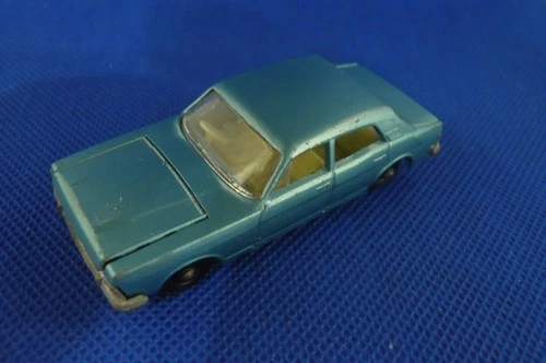Vintage Matchbox Series No 53 Ford Zodiac MK IV - Right Hand Driver with spare