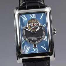 [MINT] Frederique Constant Cale FC-315MPB4C26 Blue Shell Men's Watch w/Box JAPAN