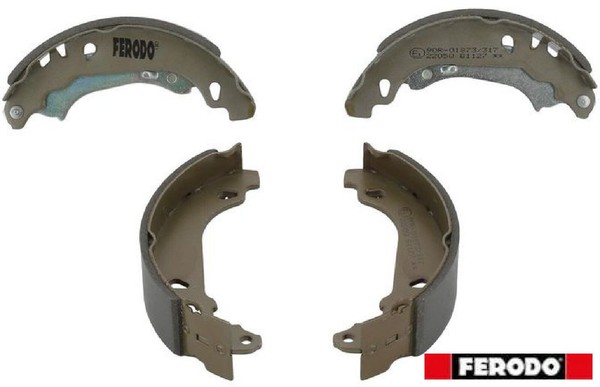 Ferodo FSB584 Bremsbackensatz 4 Bremsbacken Trommelbremse-image