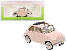 1968 FIAT 500L SPECIAL BIRTH PACKAGE PINK SEALED MODEL by NOREV 1:18 187774 NEW