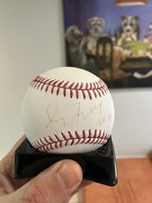 PSA Greg Maddux Signed Baseball Inscribed HOF PSA