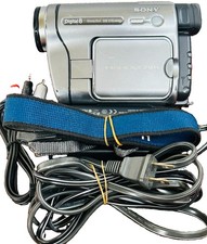 Sony Handycam DCR-TRV280 Digital8 Camcorder W/AC Adapter AV Cord - Excellent