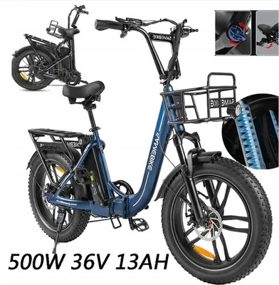 Samebike C05 PRO 20 Zoll Elektrofahrrad 36V 15AH Faltbares eBike E-Mountain Bike