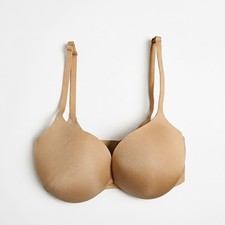 SKIMS Everyday Comfort T-Shirt Bra Nude Tan Size 34DD Supportive